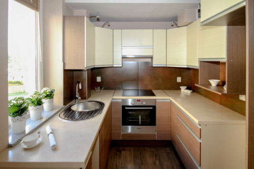 Newly fitted modern kitchen in Essex