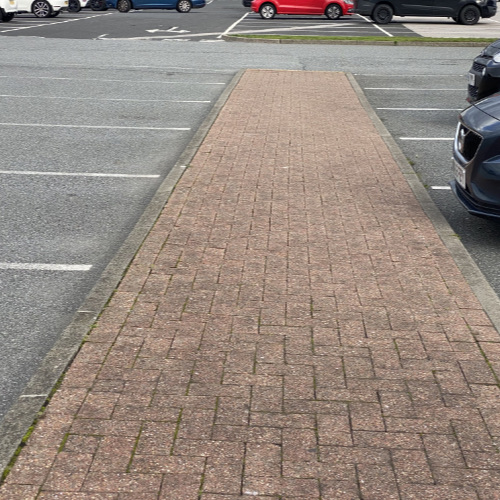 Block paving driveway in Essex